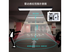 深圳新信达实业  2.9GHz雷达感应模块  灯吸顶灯筒灯橱柜镜灯可 用雷达传  毫米波雷达