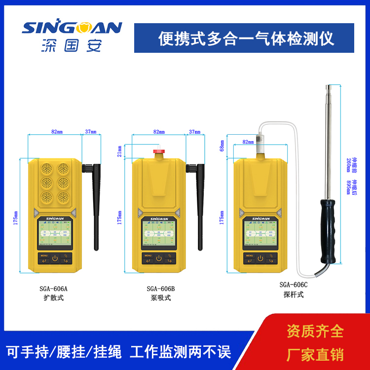 Singoan 深国安  SGA-606  气体检测仪