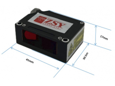 真尚有科技  ZLDS103激光三角测位移传感器  点激光/激光位移传感器
